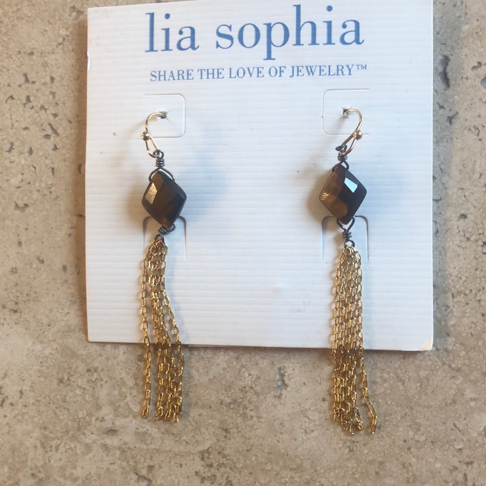 New Lia Sophia Earrings